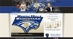 Desktop Screenshot of northhillseagles.com